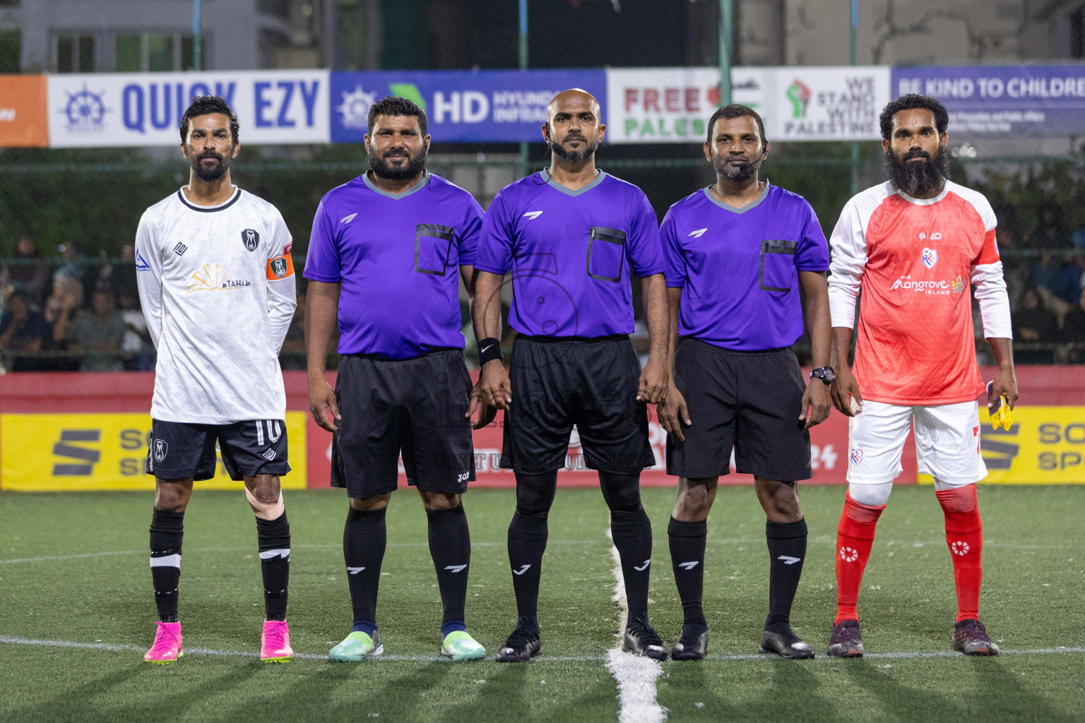 N Miladhoo vs N Kendhikulhudhoo in Day 15 of Golden Futsal Challenge 2024 was held on Monday, 29th January 2024, in Hulhumale', Maldives Photos: Nausham Waheed / images.mv