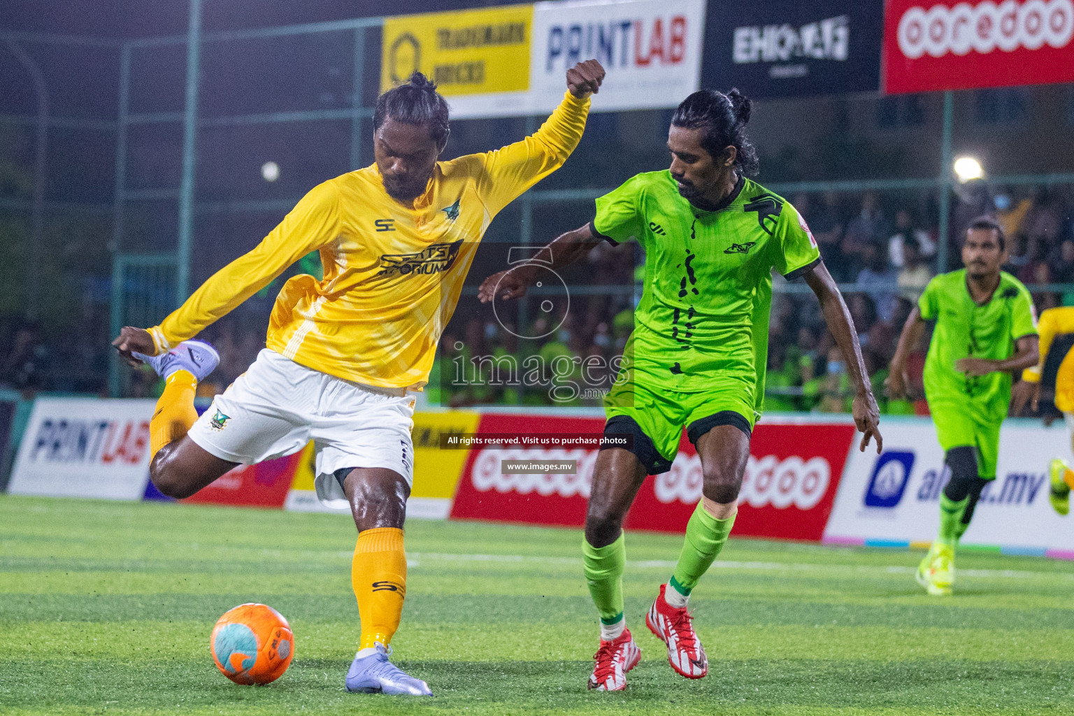 Club Maldives 2021 Round of 16 (Day 1) held at Hulhumale;, on 8th December 2021 Photos: Ismail Thoriq / images.mv