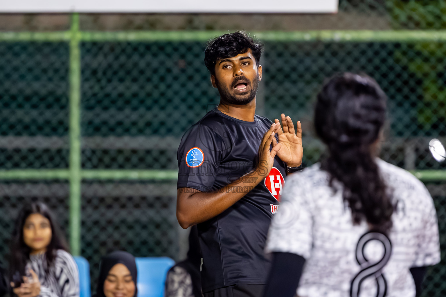 Goodies Sports Club vs Club Volleyball in Milo National Junior Volleyball Championship 2025 Day 4 was held on Tuesday, 25th November 2025 at Ekuveni Turf Court Male', Maldives. Photos: Nausham Waheed / images.mv
