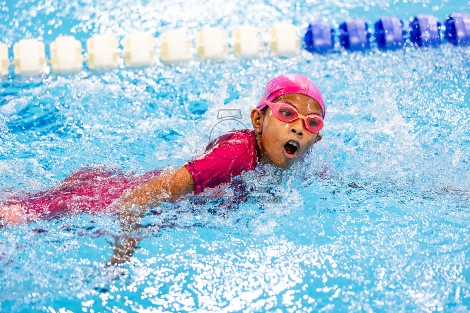 Day 2 of BML 6th National Kids Swimming Kids Festival 2025 held in Hulhumale', Maldives on Tuesday, 4th November 2024. Photos: Mohamed Mahfooz Moosa / images.mv