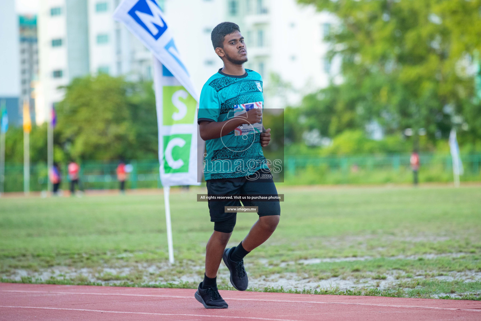 Day two of Inter School Athletics Championship 2023 was held at Hulhumale' Running Track at Hulhumale', Maldives on Sunday, 15th May 2023. Photos: Nausham Waheed / images.mv