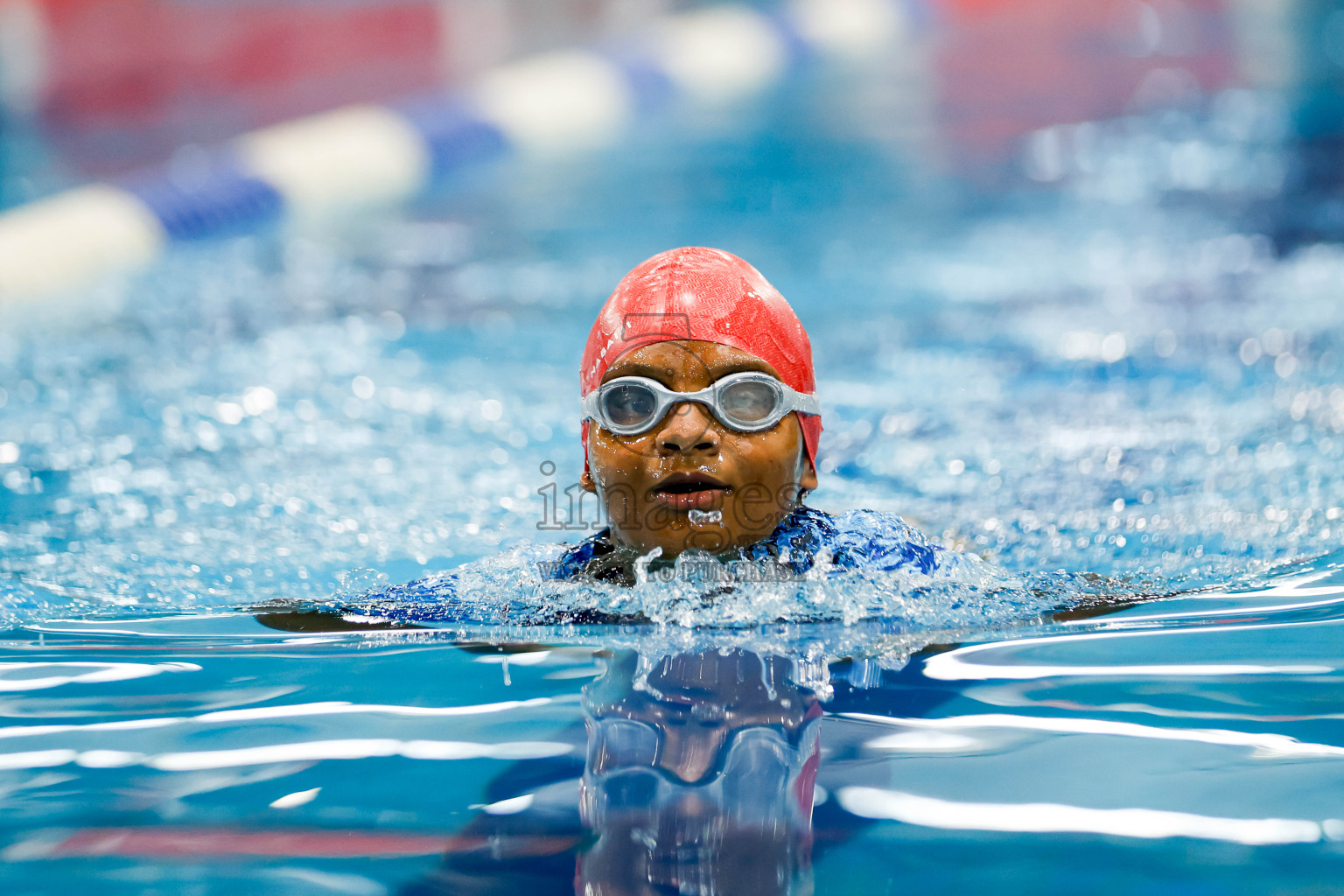 Day 1 of BML 6th National Kids Swimming Kids Festival 2025 held in Hulhumale', Maldives on Monday, 3rd November 2024. Photos: Hassan Simah / images.mv