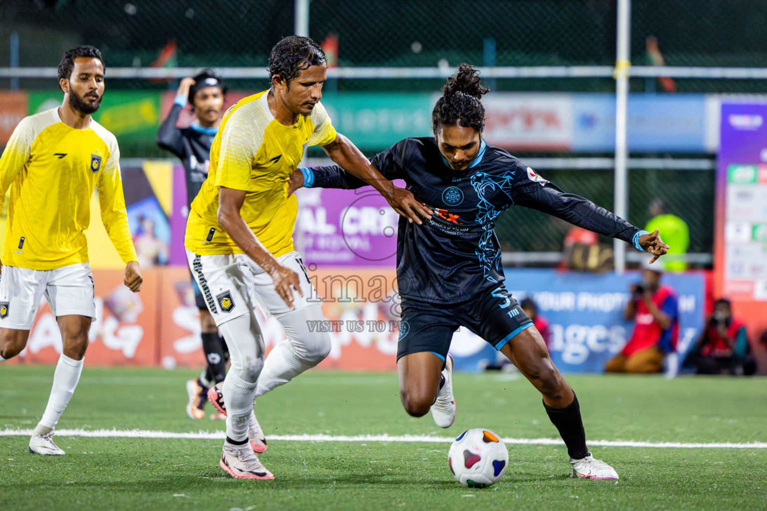 RRC vs Club TTS in Round of 16 of Club Maldives Cup 2024 held in Rehendi Futsal Ground, Hulhumale', Maldives on Tuesday, 8th October 2024. Photos: Nausham Waheed / images.mv