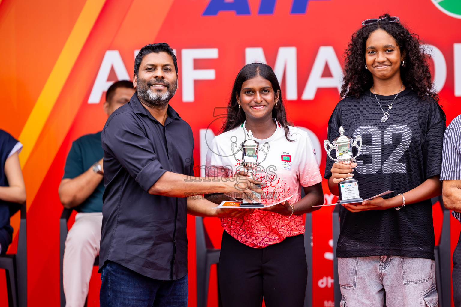 Finals of ATF Maldives Junior Open Tennis was held in Male' Tennis Court, Male', Maldives on Saturday, 21st December 2024. Photos: Nausham Waheed/ images.mv