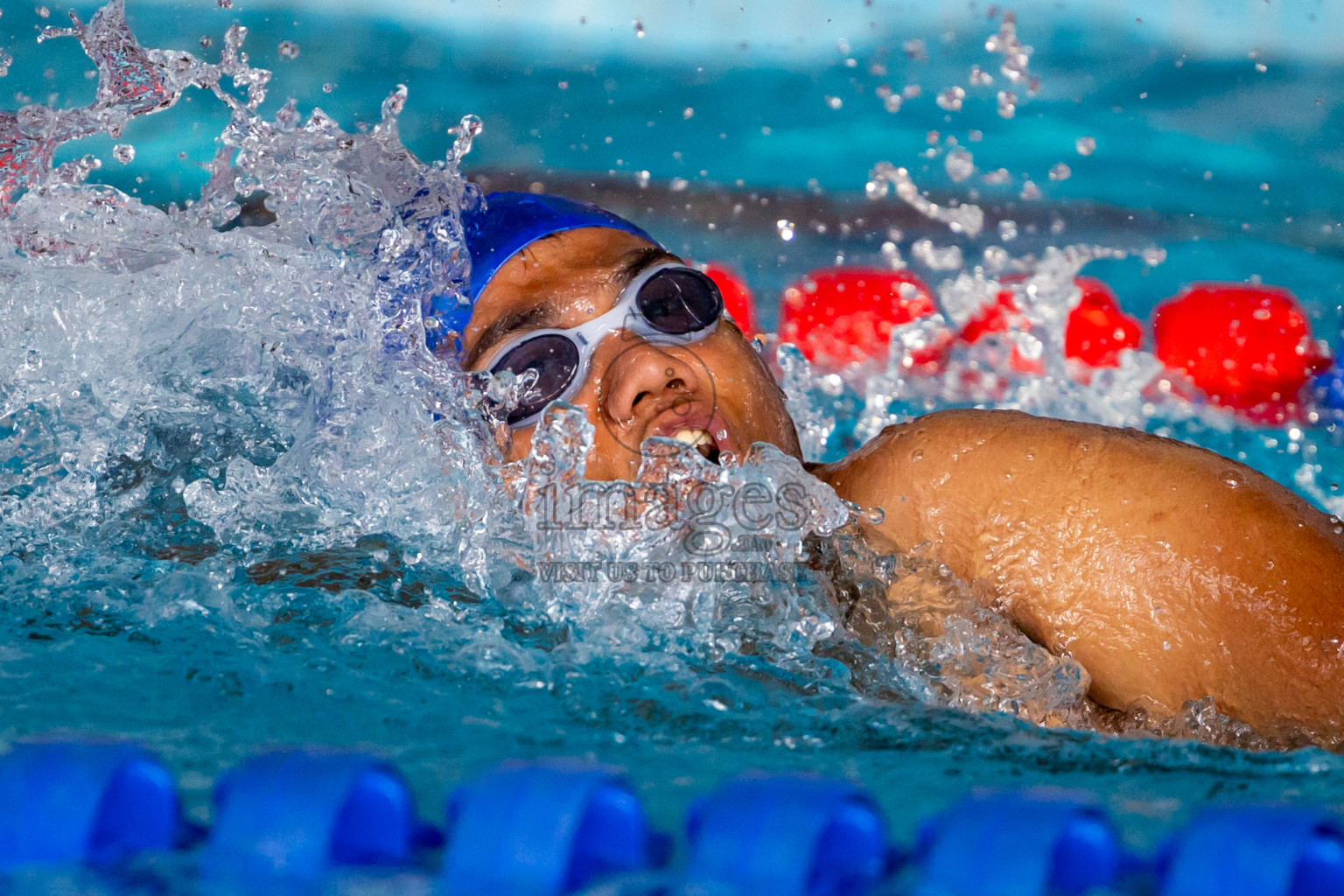 Day 6 of 20th Inter-school Swimming Competition 2024 held in Hulhumale', Maldives on Thursday, 17th October 2024. Photos: Nausham Waheed / images.mv