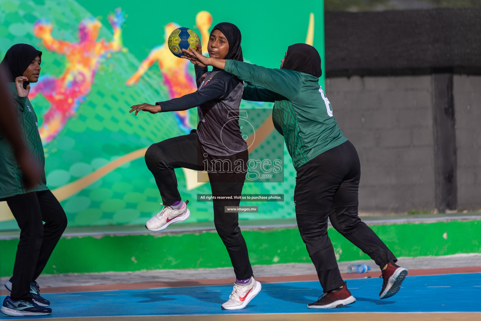 Day 13th of 6th MILO Handball Maldives Championship 2023, held in Handball ground, Male', Maldives on 2nd June 2023 Photos: Shuu &Nausham / Images.mv