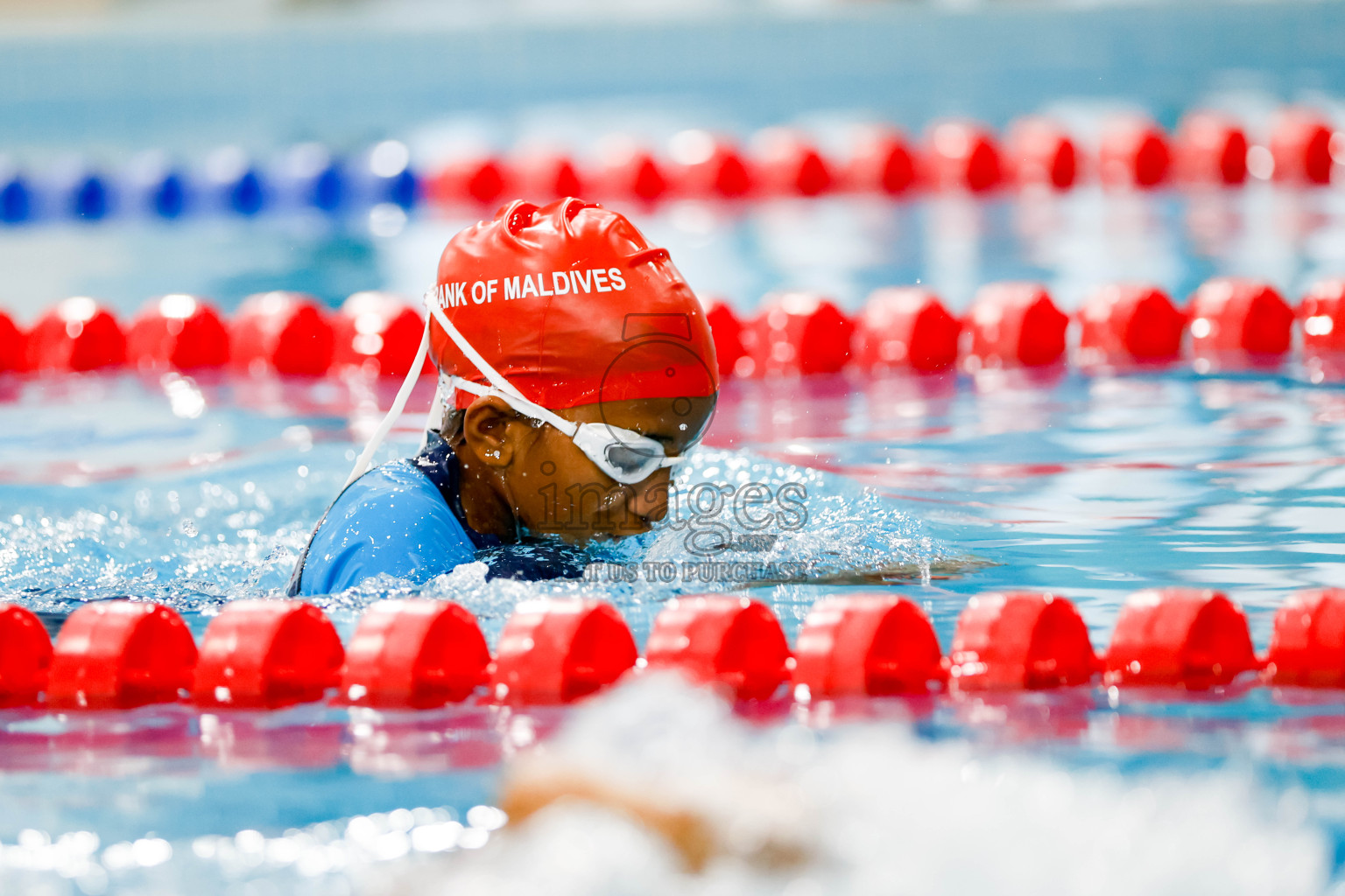 Day 1 of BML 6th National Kids Swimming Kids Festival 2025 held in Hulhumale', Maldives on Monday, 3rd November 2024. Photos: Hassan Simah / images.mv