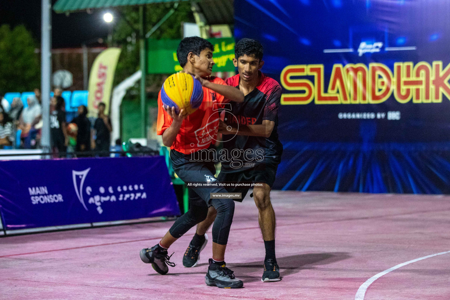 Day4 of Slamdunk by Sosal on 15th April 2023 held in Male'. Photos: Nausham waheed /images.mv