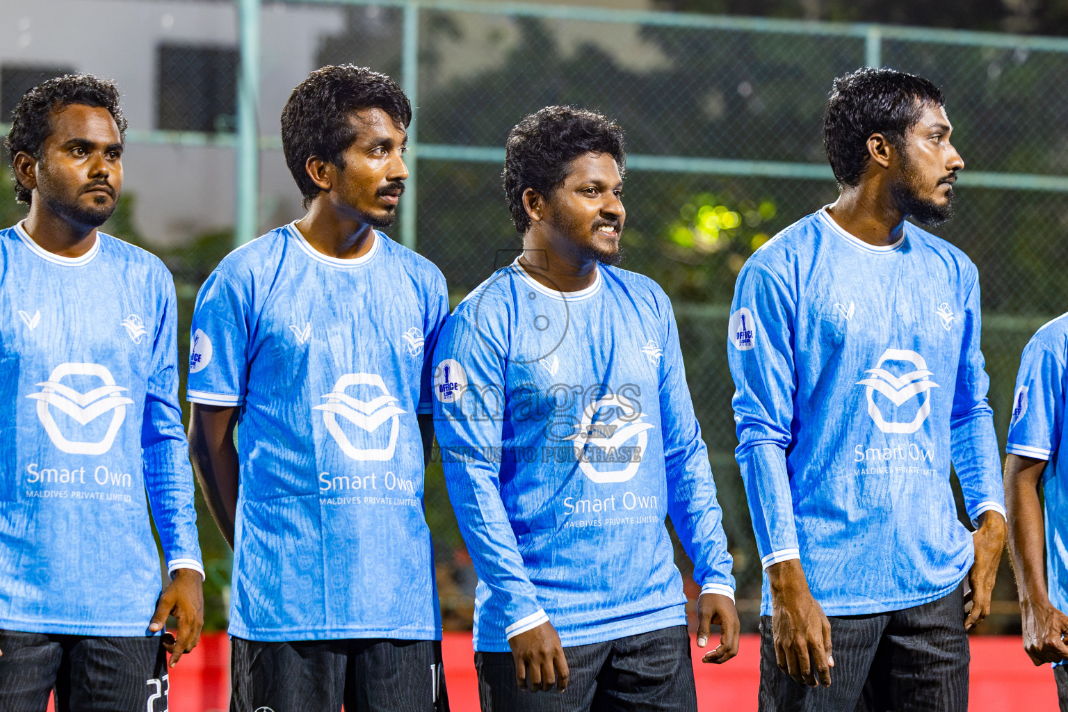 Dharumavantha vs Smatown FC in Day 1 of Office League 2025 was held on Wednesday, 16th April 2025 in Hulhumale', Maldives. Photos: Nausham Waheed / images.mv