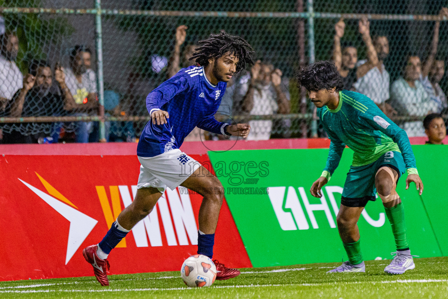 Hulhumale Hospital vs Club BCC in Club Maldives Cup Claasic 2025 was held in Rehendi Futsal Ground, Hulhumale', Maldives on Sunday, 21st September 2025. Photos: Areef Adam / images.mv