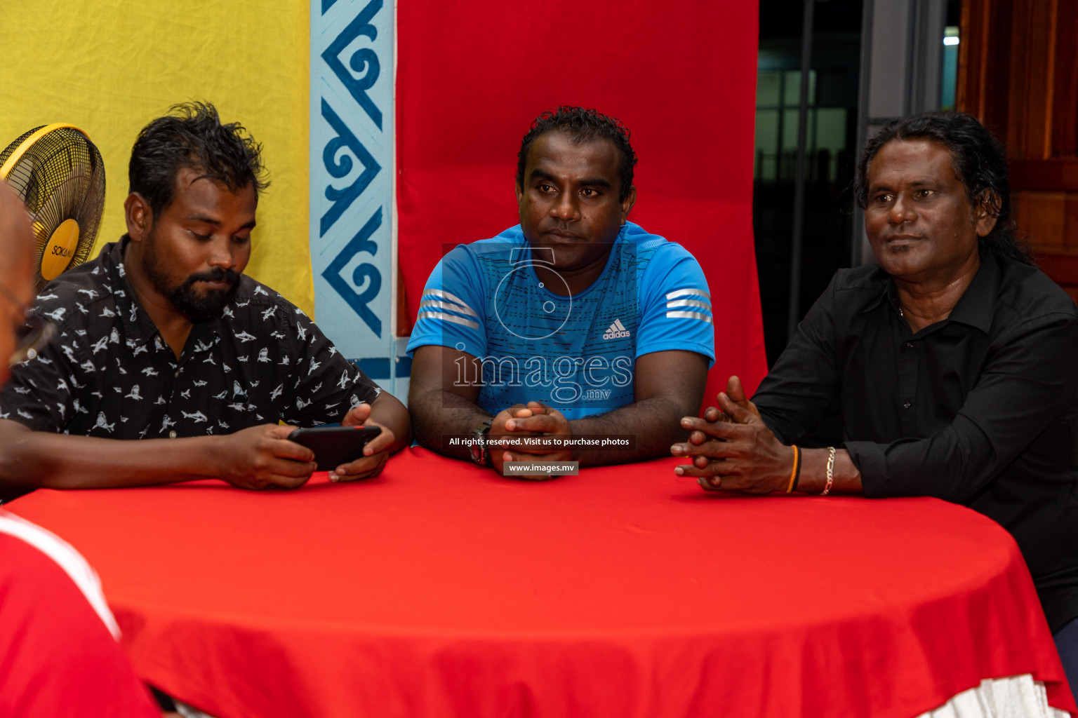 Victory Sports Club Jersey Unveiling 2022 on 14th July 2022, held in Jamaaludheen School Hall, Male', Maldives  Photos: Hassan Simah / Images.mv