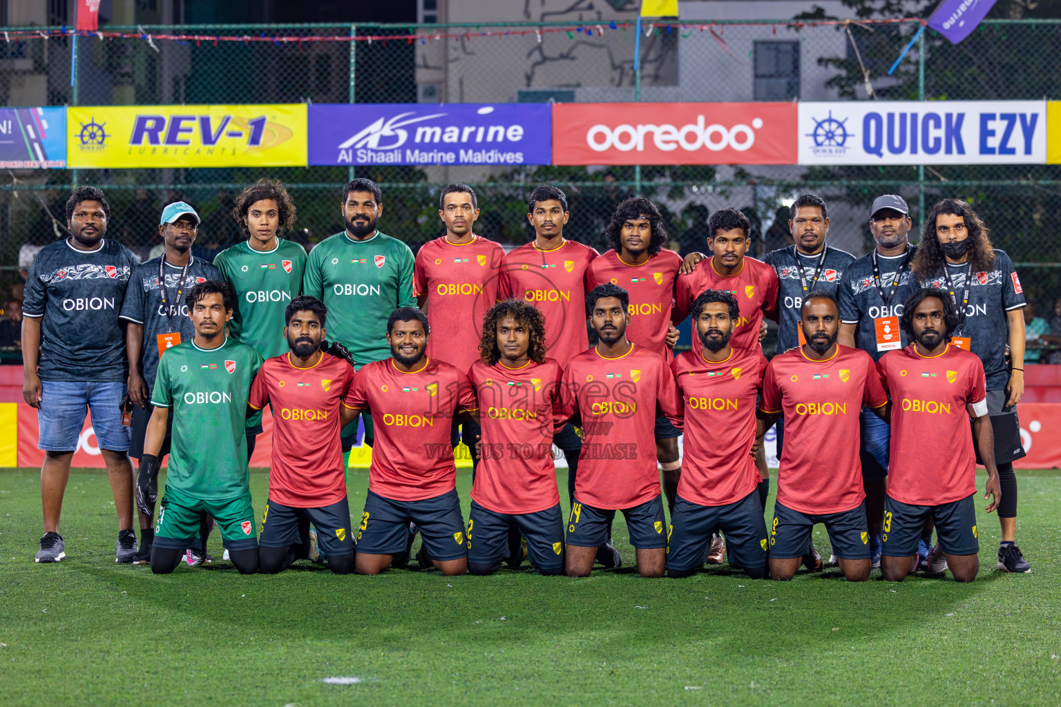 Dh Kudahuvadhoo  vs F Bilehdhoo on Day 34 of Golden Futsal Challenge 2024 was held on Monday, 19th February 2024, in Hulhumale', Maldives
Photos: Mohamed Mahfooz Moosa / images.mv