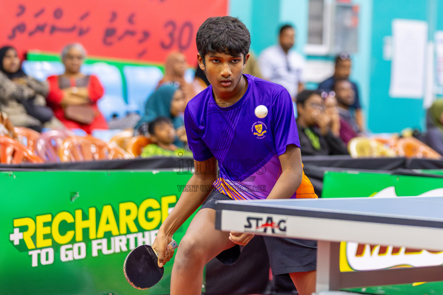Day 8 of Interschool Table Tennis Tournament 2025 held at Male' TT Hall, Male', Maldives on Thursday, 22nd May 2025.
Photos by: Ismail Thoriq / images.mv