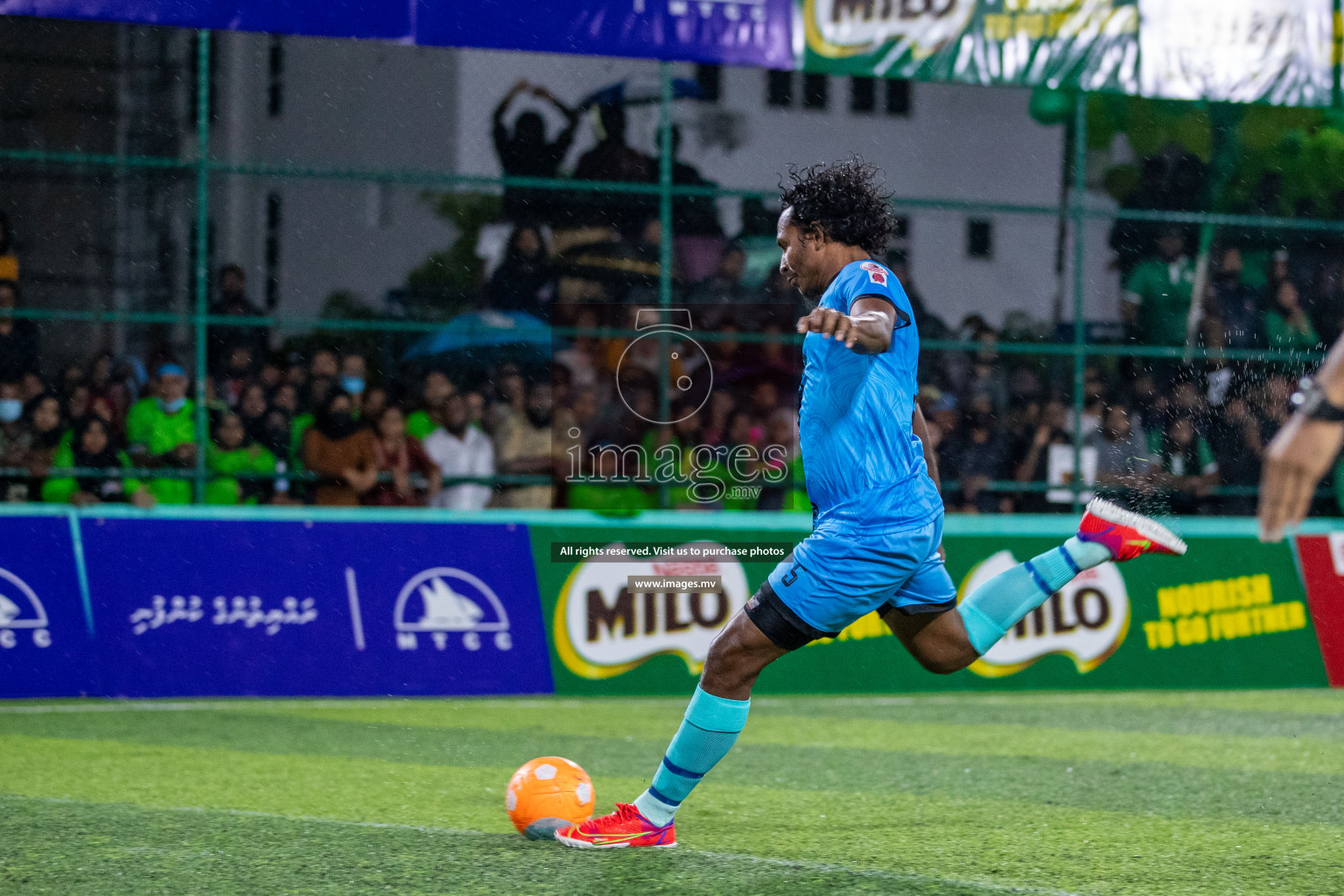 Team FSM vs Club HDC in the Quarter Finals of Club Maldives 2021 held at Hulhumale;, on 12th December 2021 Photos: Ismail Thoriq / images.mv