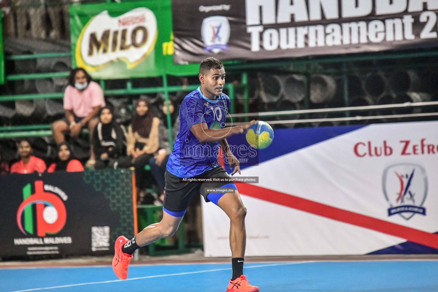 Day 6 of Milo 6th Inter Office Handball Tournament 2022 - Photos by Nausham Waheed