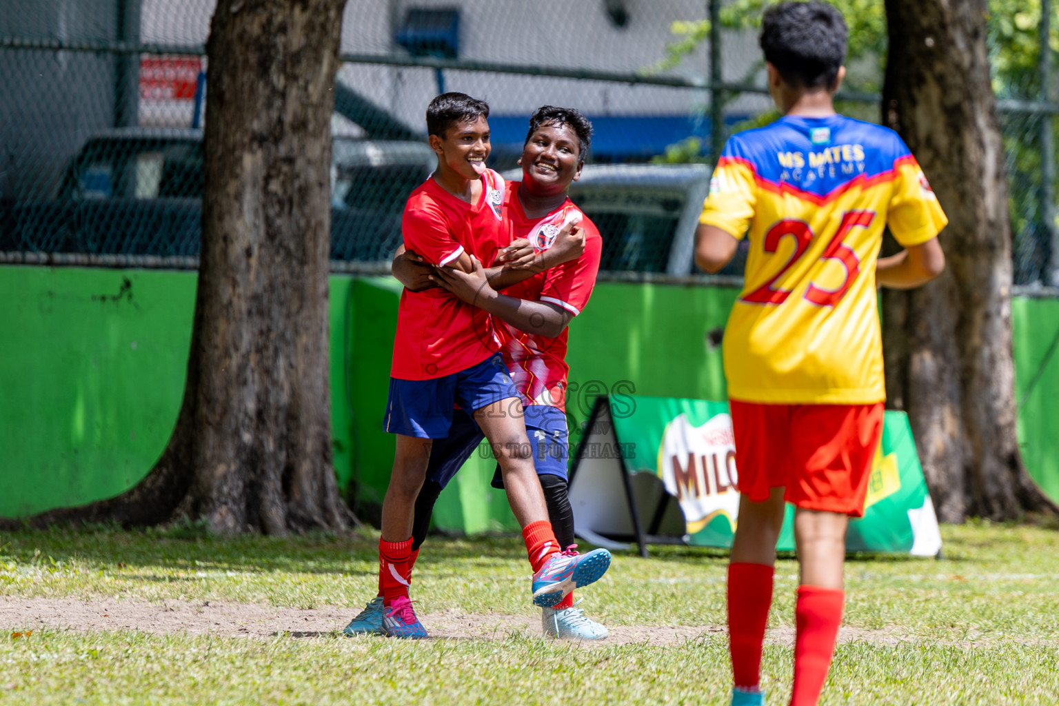 Day 3 of MILO Academy Championship 2024 (U-14) was held in Henveyru Stadium, Male', Maldives on Saturday, 2nd November 2024.
Photos: Hassan Simah / Images.mv