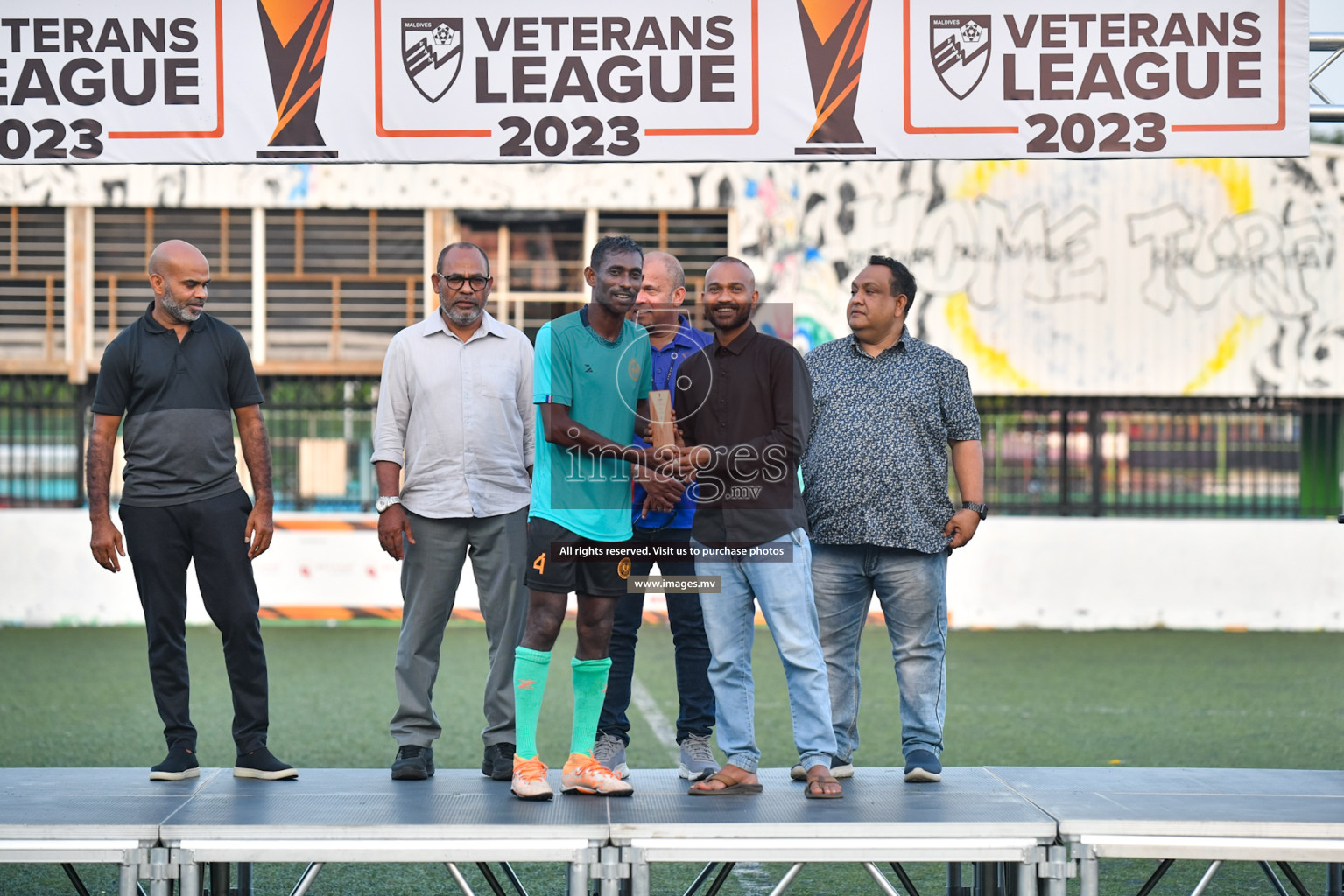 Veterans League 2023 - Final - De Grande SC vs Hulhumale Veterans held in Maafannu Football Stadium, Male', Maldives Photos: Nausham waheed/ Images.mv