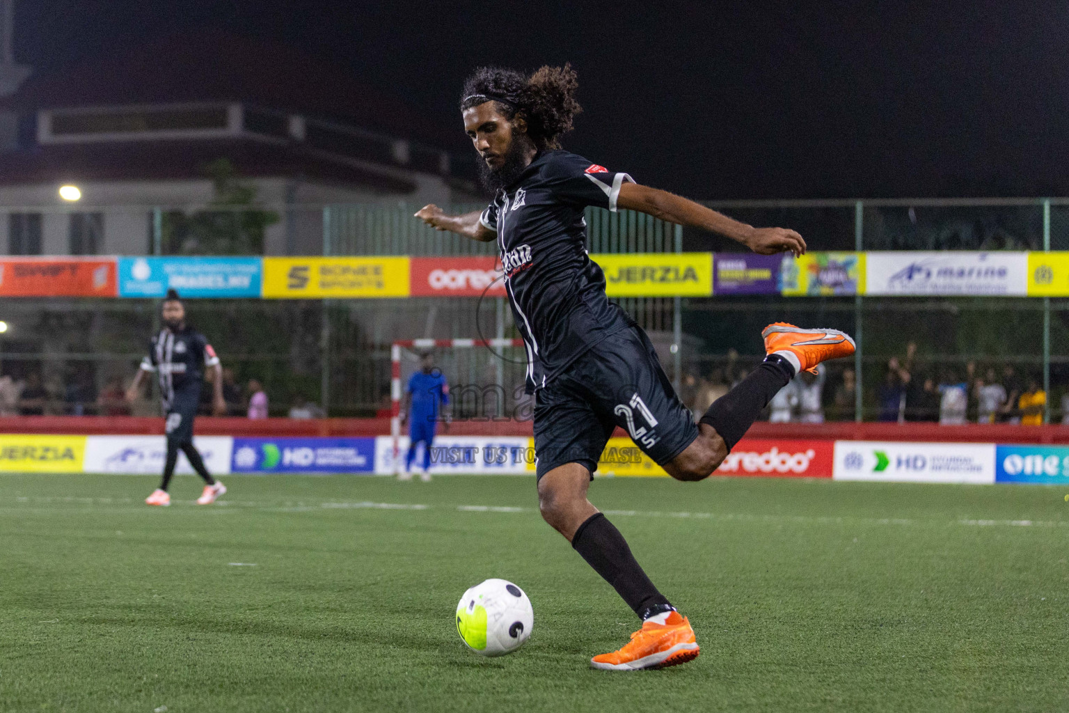 HDh Kulhudhuffushi vs HDh Nolhivaranfaru in Golden Futsal Challenge 2024 was held on Tuesday, 16th January 2024, in Hulhumale', Maldives Photos: Ismail Thoriq / images.mv