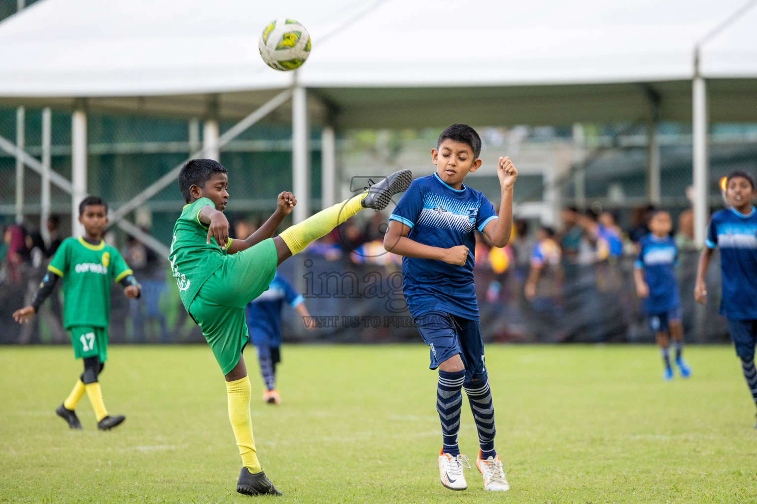 Day 1 of MILO Kids 7s Weekend 2024 held in Male, Maldives on Thursday, 17th October 2024. Photos: Shuu / images.mv