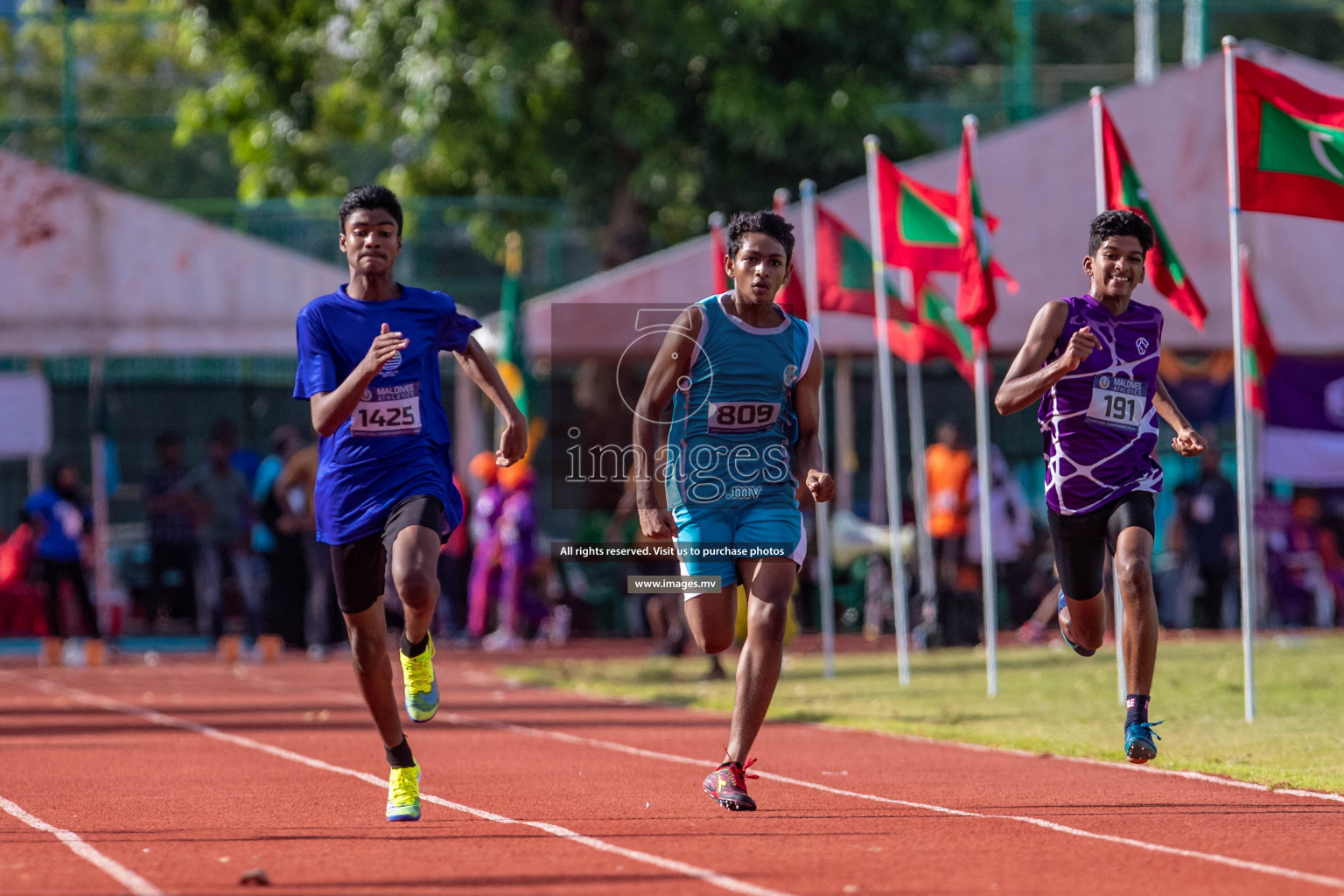 Day 1 of Inter-School Athletics Championship held in Male', Maldives on 22nd May 2022. Photos by: Nausham Waheed / images.mv