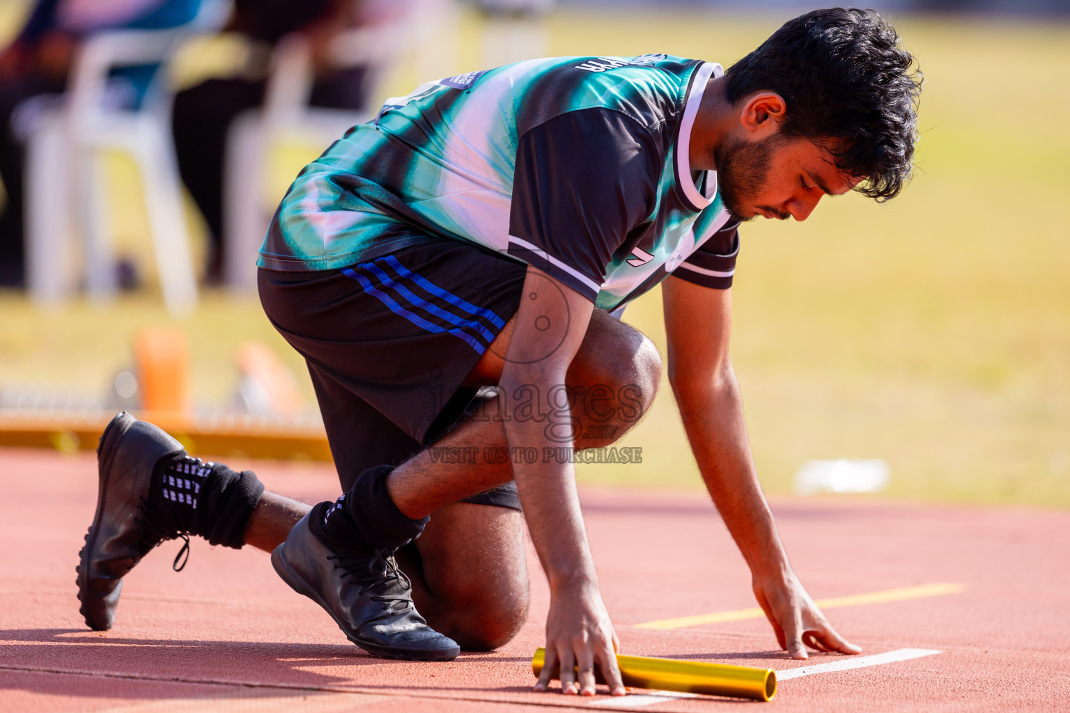 Day 6 of MWSC Interschool Athletics Championships 2024 held in Hulhumale Running Track, Hulhumale, Maldives on Thursday, 14th November 2024. Photos by: Nausham Waheed / Images.mv