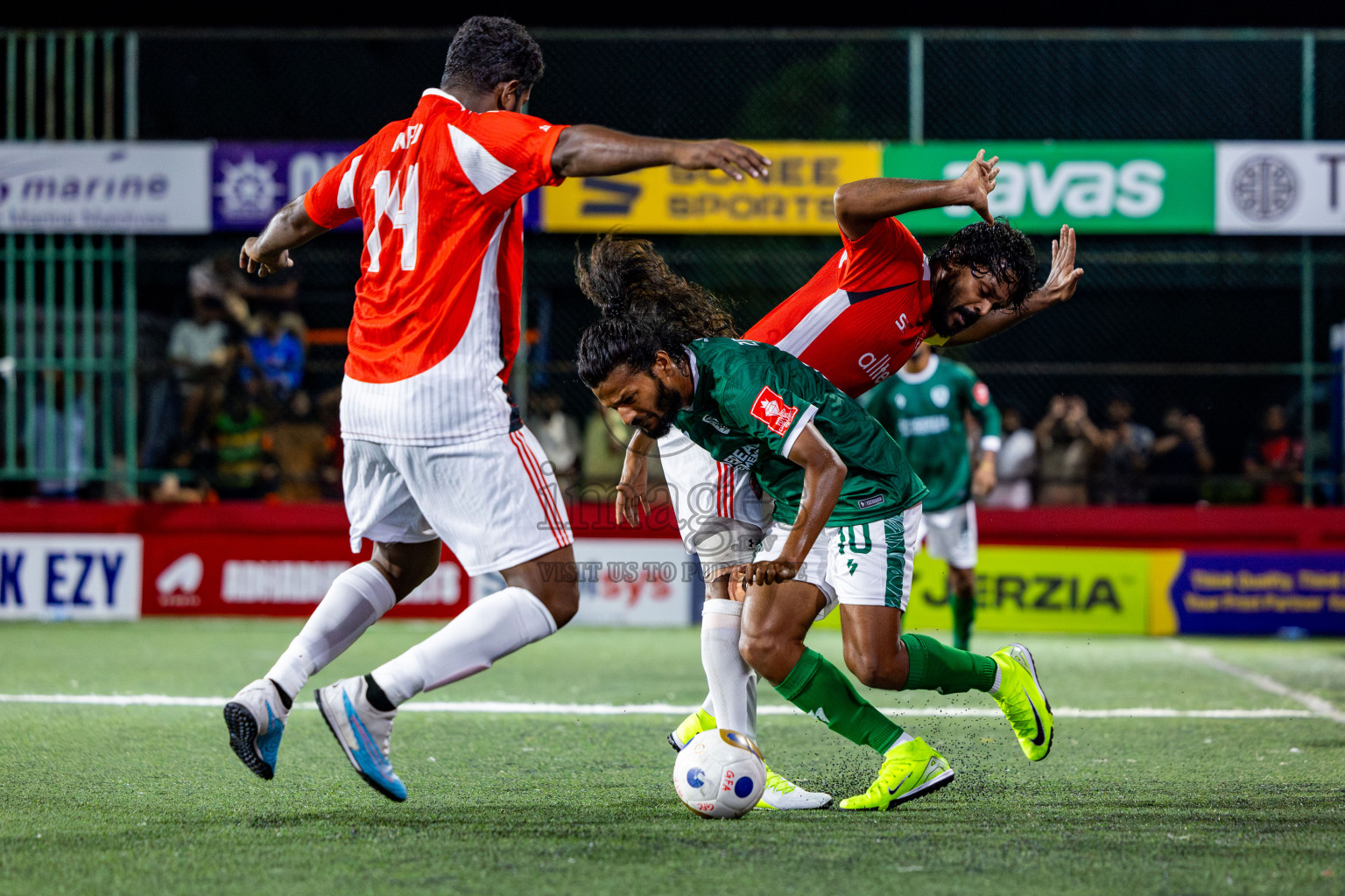 S Feydhoo VS S Maradhoofeydhoo in Day 7 of Golden Futsal Challenge 2025 was held on Saturday, 11th January 2025, in Hulhumale', Maldives Photos: Nausham Waheed / images.mv