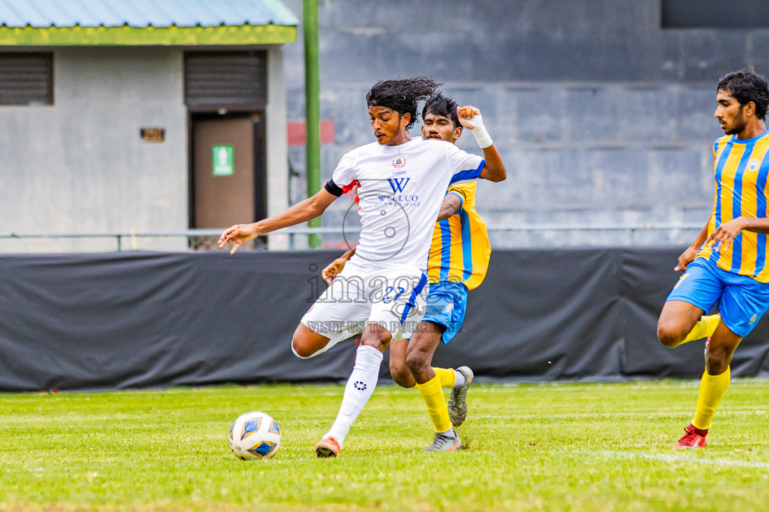 Club Valencia vs Odi Sports Club in Dhivehi Premier League 2025/26 held in National Football Stadium, Male', Maldives on Friday, 26th September 2025. Photos: Areef Adam / Images.mv