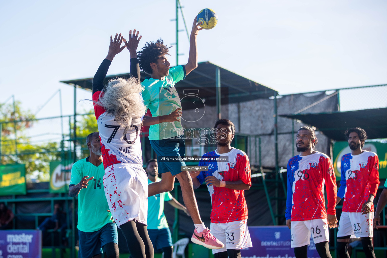 Day 6 of 6th MILO Handball Maldives Championship 2023, held in Handball ground, Male', Maldives on Thursday, 25th May 2023 Photos: Shuu Abdul Sattar/ Images.mv