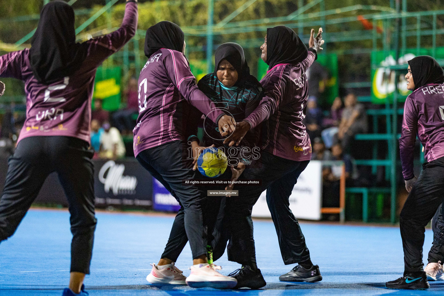 Day 2 of 7th Inter-Office/Company Handball Tournament 2023, held in Handball ground, Male', Maldives on Saturday, 17th September 2023 Photos: Nausham Waheed/ Images.mv