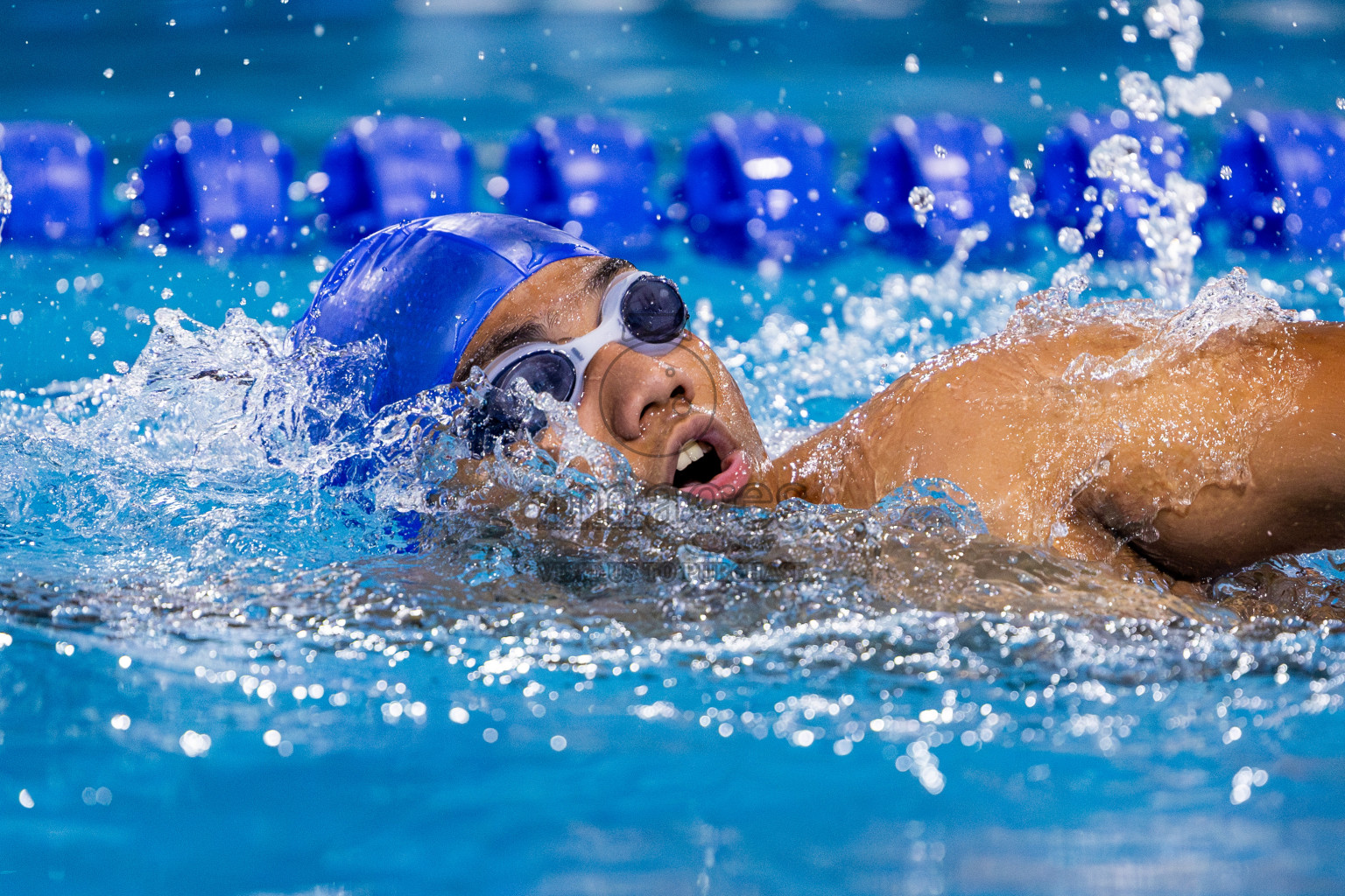 Day 2 of 20th Inter-school Swimming Competition 2024 held in Hulhumale', Maldives on Sunday, 13th October 2024. Photos: Nausham Waheed / images.mv