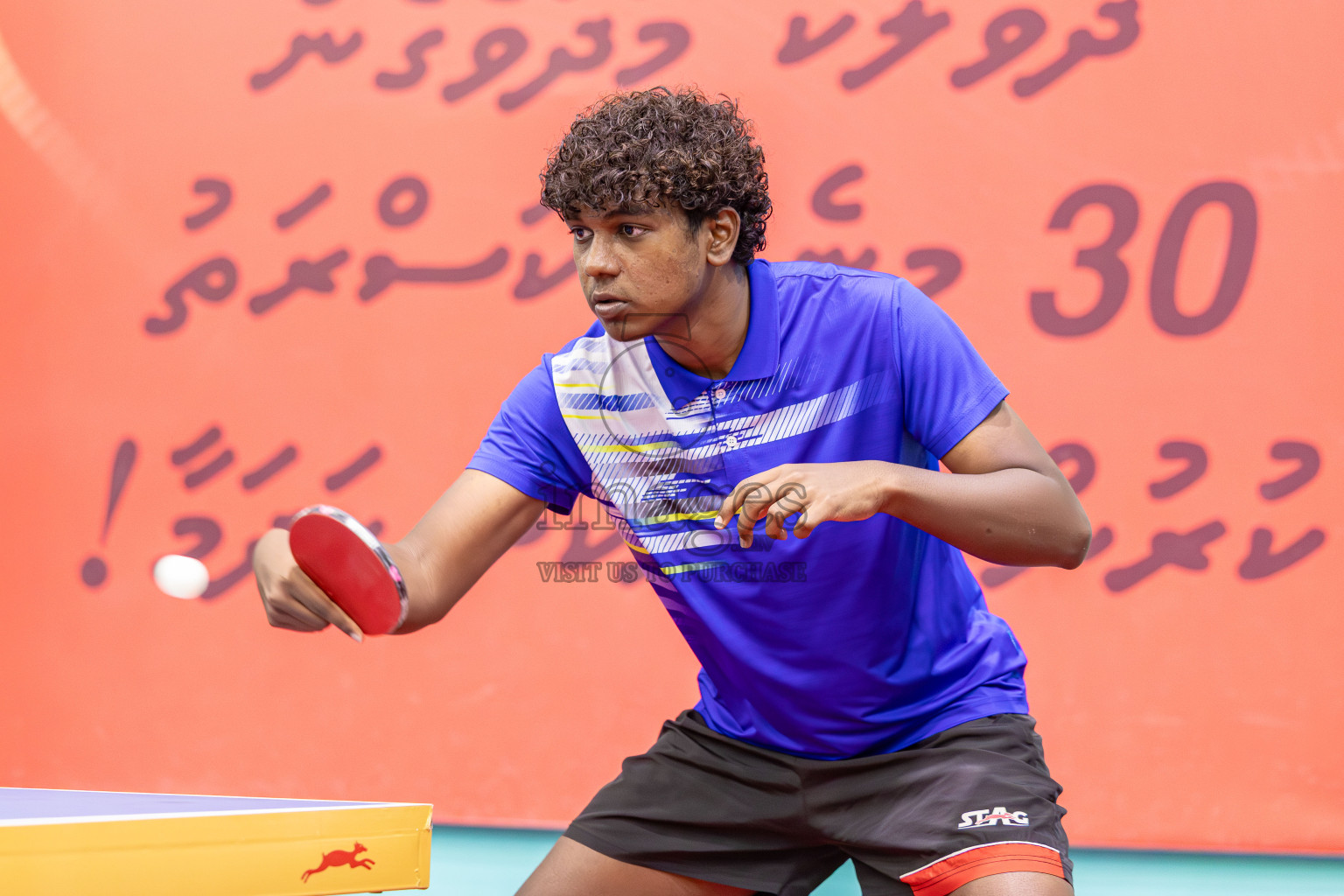 Day 4 of BML 63rd National Table Tennis Tournament 2025 was held on Thursday, 28th August 2025 in Male' TT Hall, Male', Maldives. Photos:  Areef / images.mv