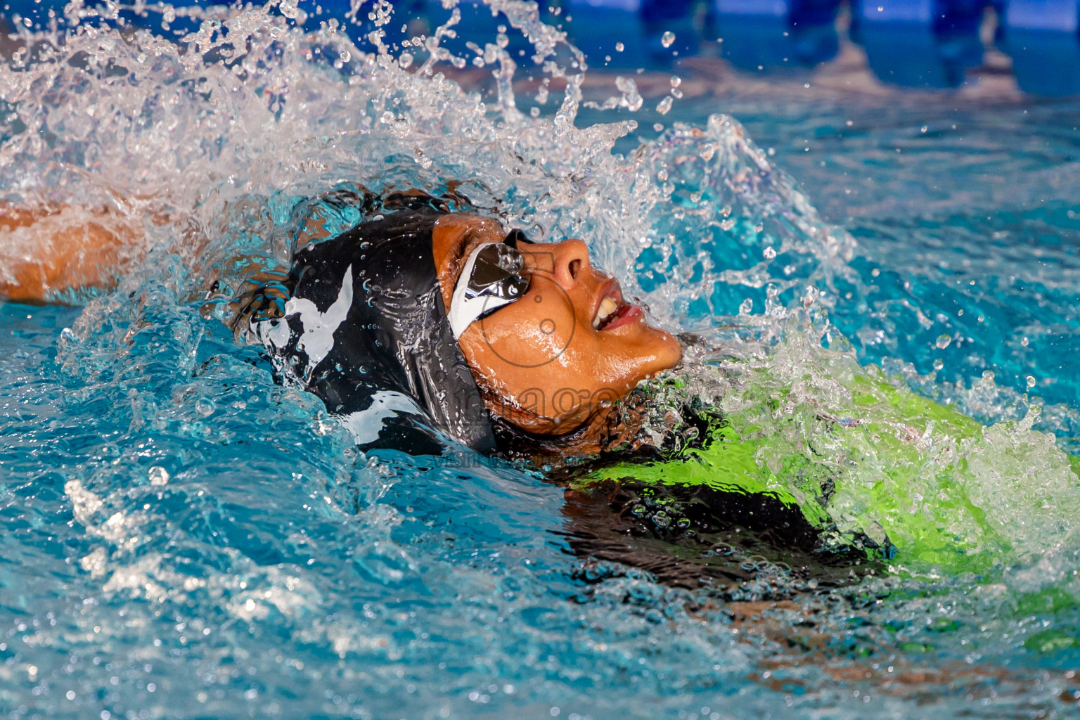 Day 1 of National Swimming Championship 2024 held in Hulhumale', Maldives on Friday, 13th December 2024. Photos: Nausham Waheed / images.mv