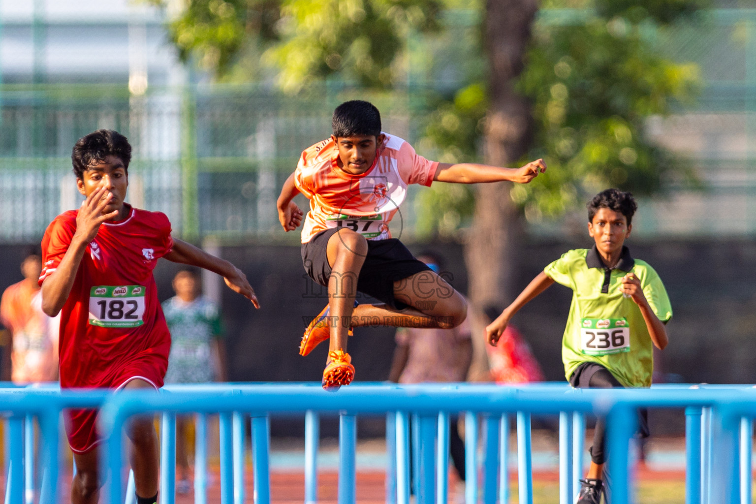 Day 1 of MILO Athletics Association Championship was held on Tuesday, 5th May 2024 in Male', Maldives. Photos: Nausham Waheed