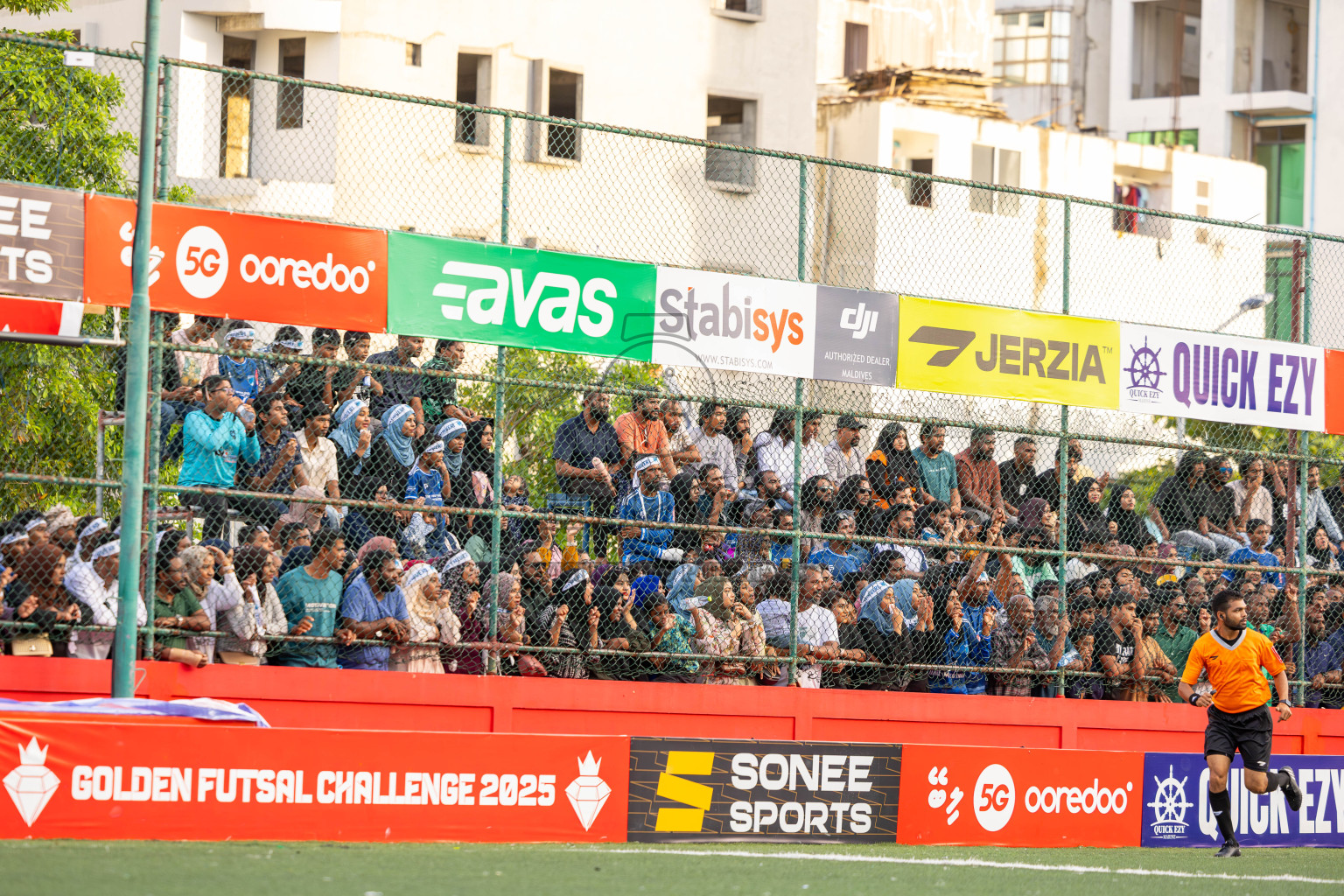 AA. Mathiveri VS AA. Thoddoo in Atoll Round Final on Day 20 of Golden Futsal Challenge 2025 was held on Friday, 24th January 2025, in Hulhumale', Maldives. Photos: Ismail Thoriq / images.mv