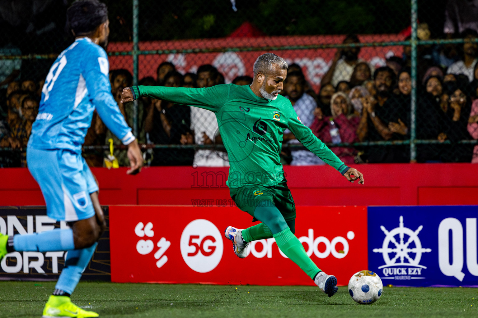 HA Dhidhdhoo vs HA Vashafaru in Haa Alif Atoll Finals Day 28 of Golden Futsal Challenge 2025 was held on Saturday , 1st February 2025, in Hulhumale', Maldives. Photos: Nausham Waheed / images.mv