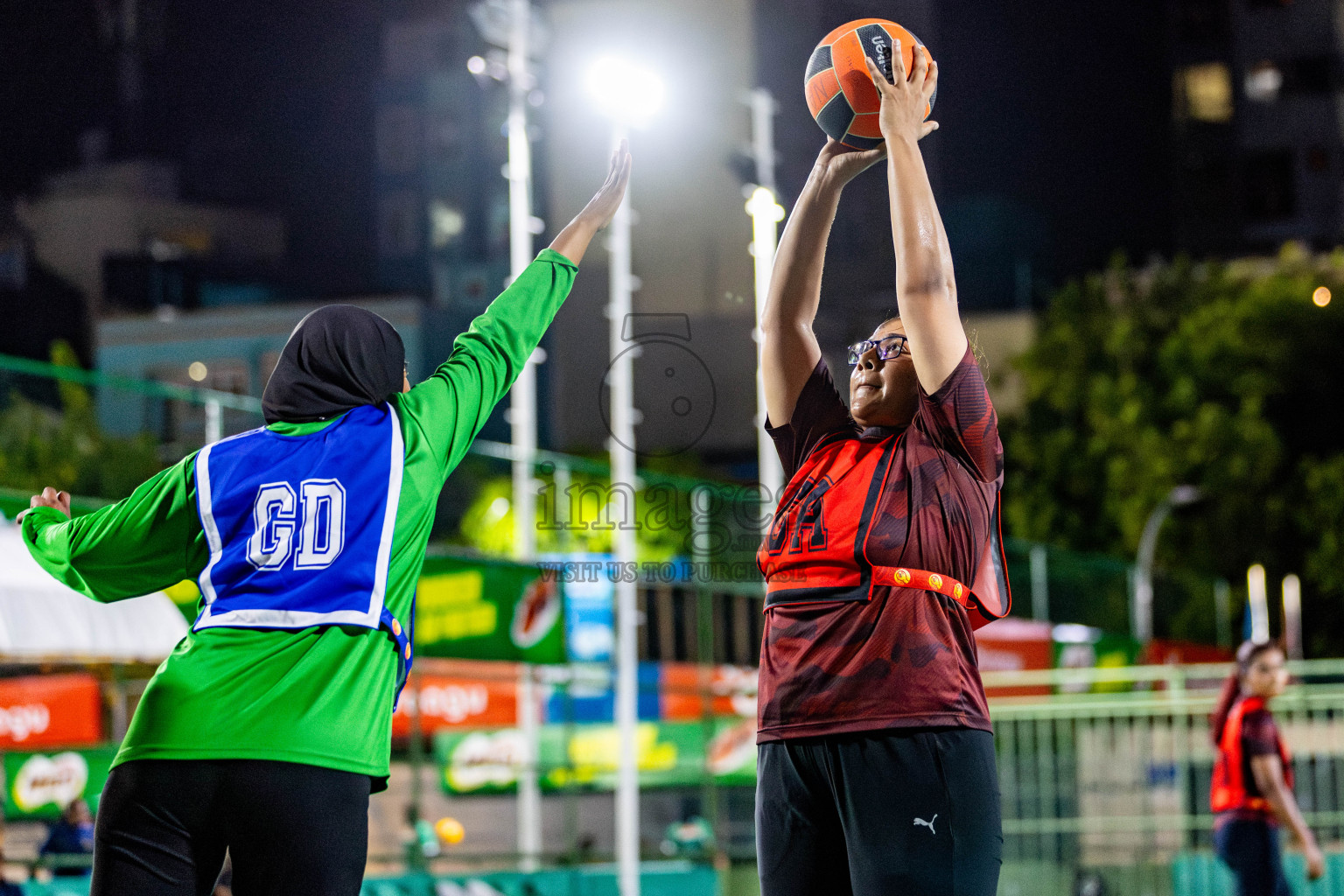 Day 3 of 23rd Netball Association Championship was held in Ekuveni Netball Court at Male', Maldives on Saturday, 27th April 2024. Photos: Nausham Waheed / images.mv