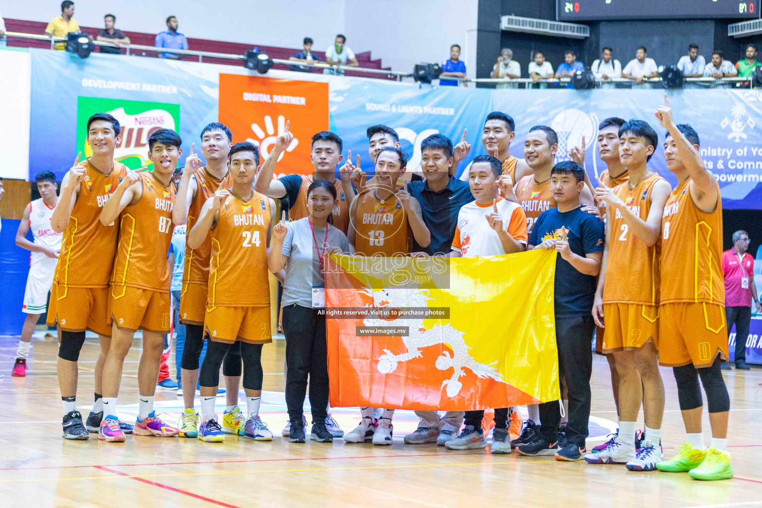 Bangladesh vs Bhutan in the final of Five Nation Championship 2023 was held in Social Center, Male', Maldives on Thursday, 22nd June 2023. Photos: Ismail Thoriq / images.mv