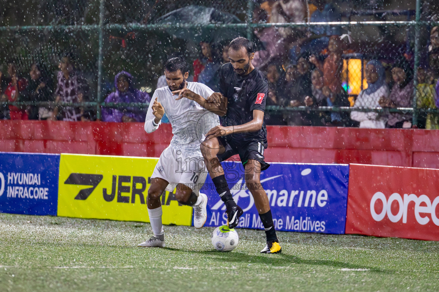 GA. Kanduhulhudhoo VS GA. Gemanafushi on Day 31 of Golden Futsal Challenge 2024, held on Friday, 16th February 2024 in Hulhumale', Maldives Photos: Hassan Simah / images.mv