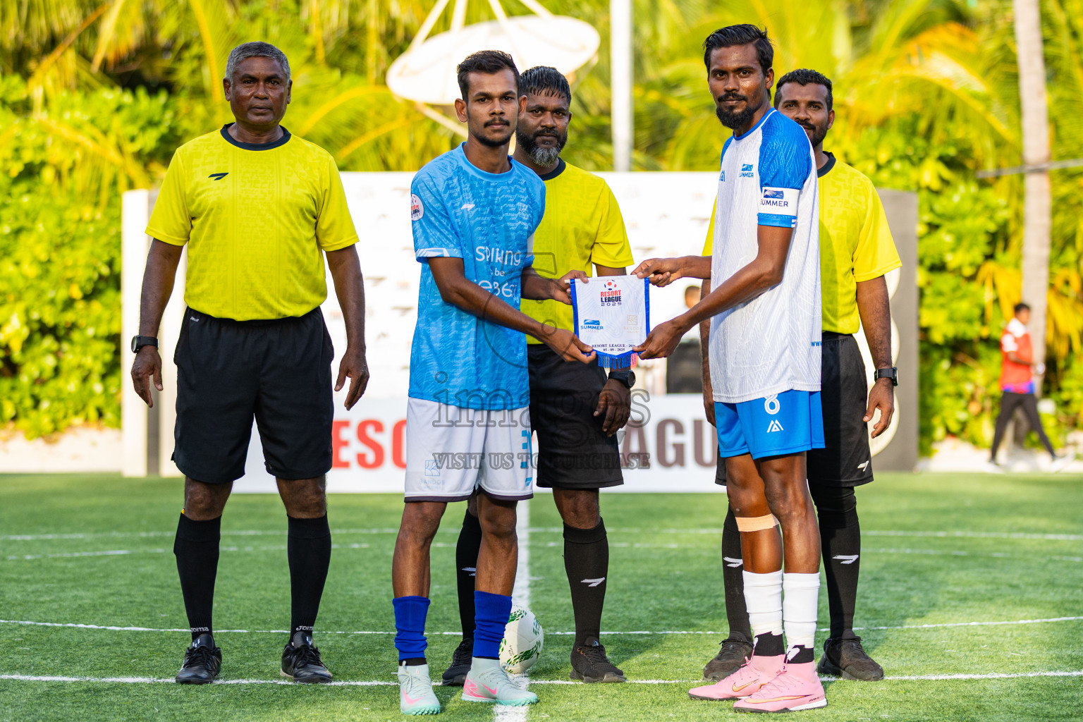BANDOS Maldives vs SUMMER ISLAND RESORTS in Resort League 2025 (North Male Zone) day 3 was held on Friday, 5th September 2025 in One And Only Reethi Rah Maldives Resort, Photos: Areef Adam / images.mv