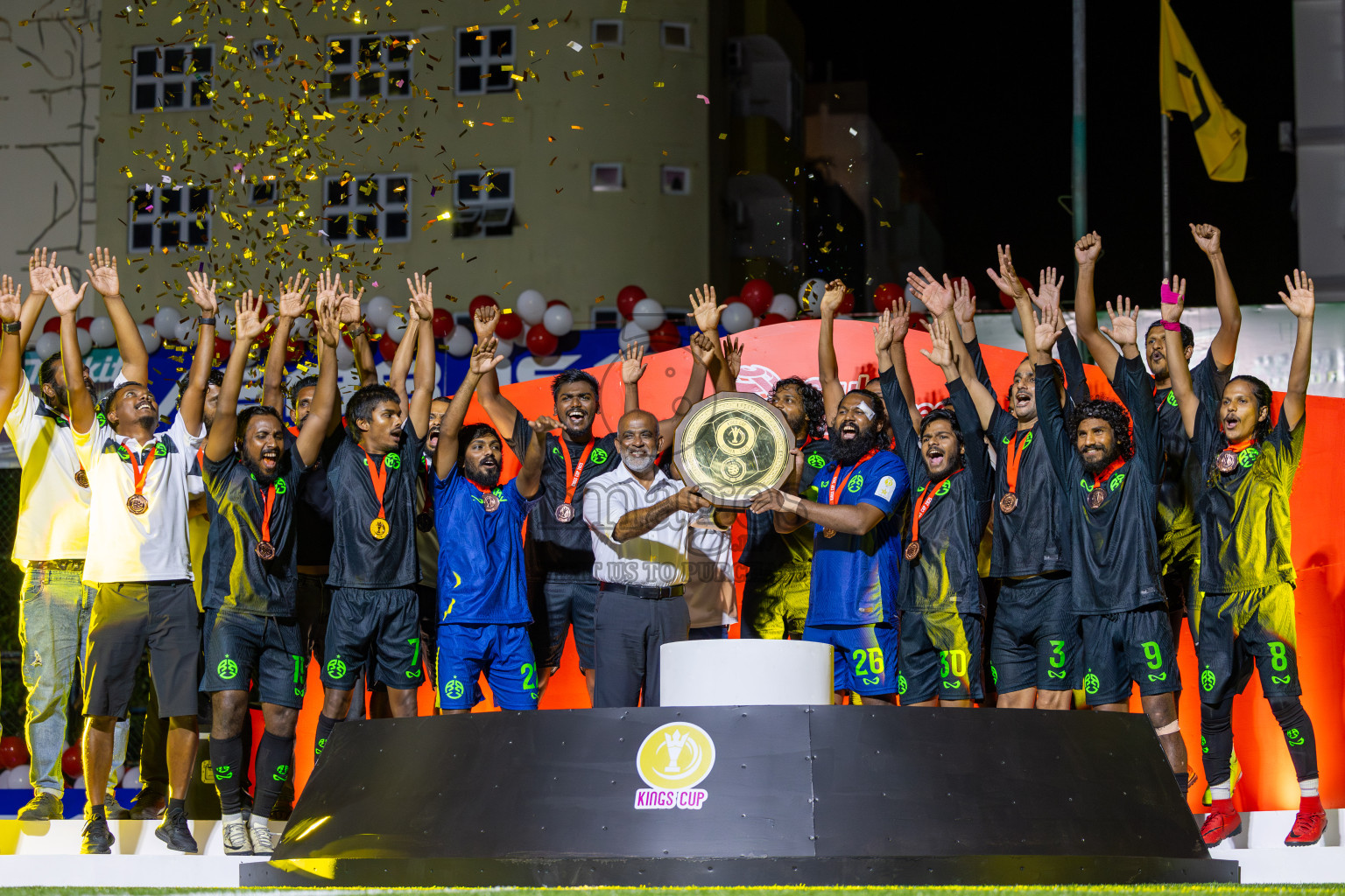 Road Recreation Club vs Club Combination SC Eydhafushi in Kings Cup Final of Club Maldives 2025 was held in Rehendhi Futsal Ground, Hulhumale', Maldives on Tuesday, 9th September 2025. Photos: Ismail Thoriq / images.mv