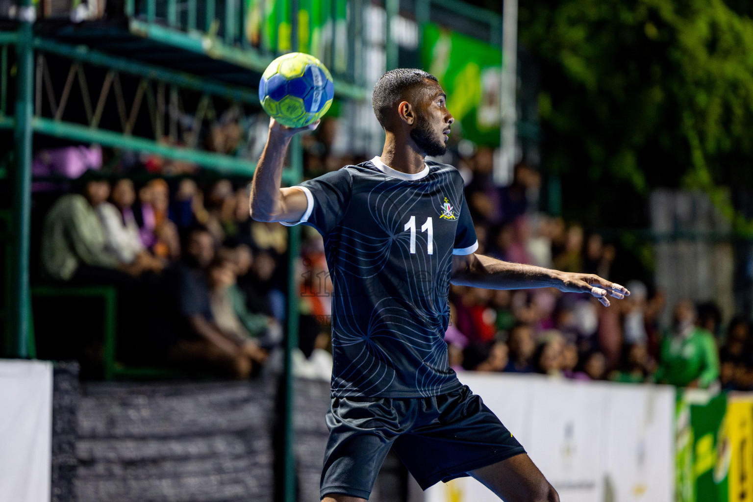 2nd Division Final of 8th Inter-Office/Company Handball Tournament 2024, held in Handball ground, Male', Maldives on Tuesday, 17th September 2024 Photos: Nausham Waheed/ Images.mv