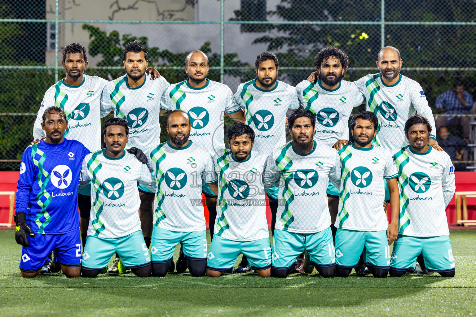Dharumavantha vs Smatown FC in Day 1 of Office League 2025 was held on Wednesday, 16th April 2025 in Hulhumale', Maldives. Photos: Nausham Waheed / images.mv
