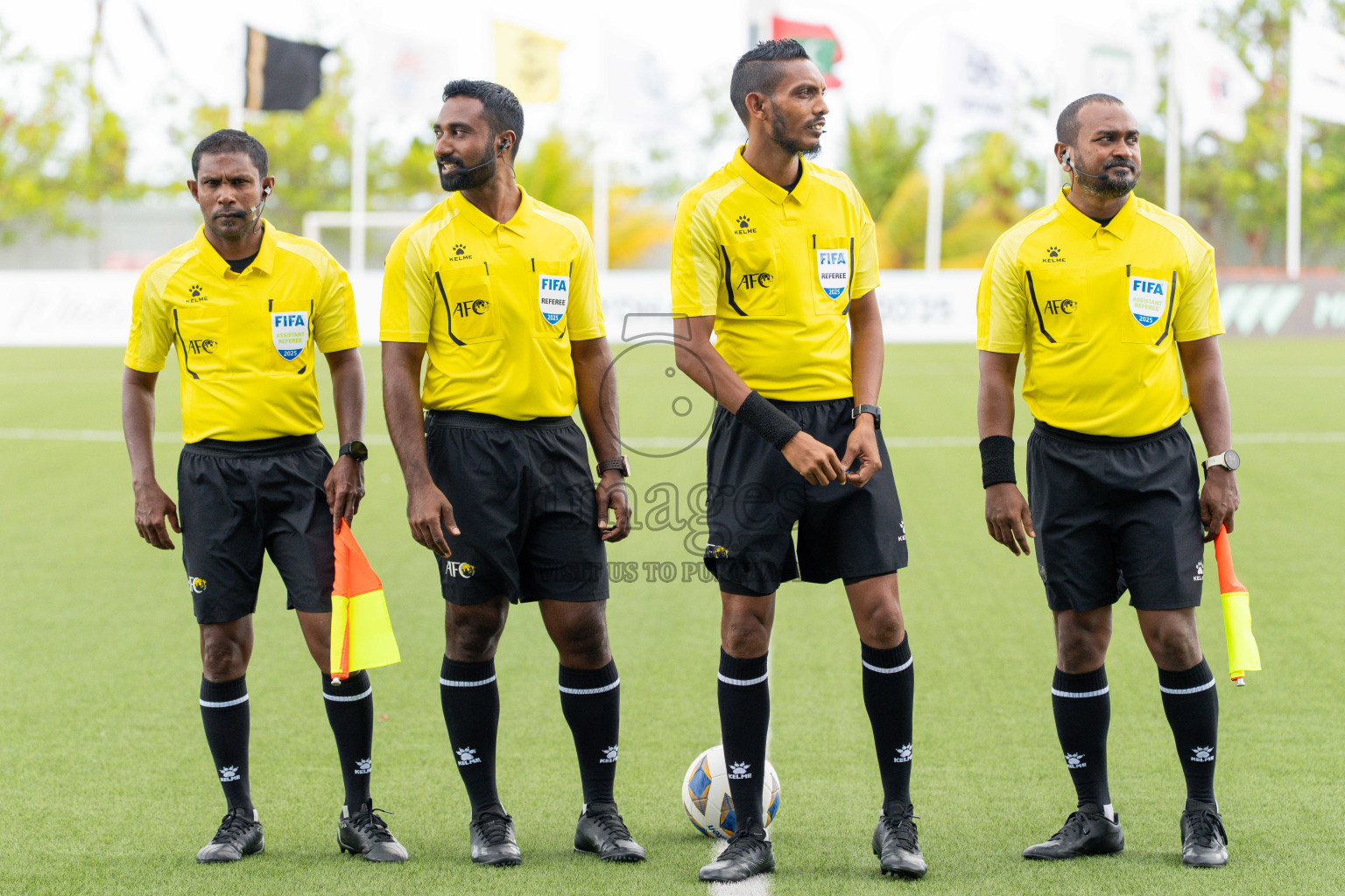 Semi Finals Match 01 Irumathi FC VS CC Sports Club in Day 7 of Eydhafushi Cup 2025 held in Eydhafushi Football Stadium at B. Eydhafushi, Maldives on Friday, 12th September 2025. Photos: Arif Rasheed / images.mv