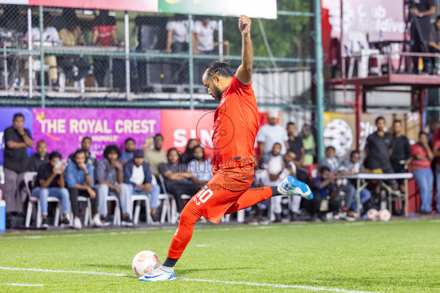 STO RC vs Club WAMCO in Day 14 of Club Maldives Cup 2025 was held in Rehendhi Futsal Ground, Hulhumale', Maldives on Tuesday, 14th October 2025. Photos: Mohamed Mahfooz Moosa / images.mv