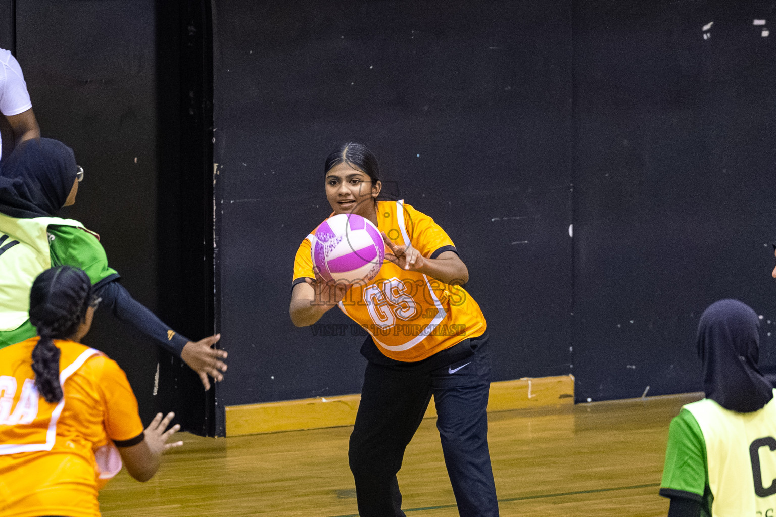 C. Green Streets vs Youth United SC A in Day 3 of 24th Milo Netball Association Championship held in Social Center at Male', Maldives on Wednesday, 3rd September 2025. Photos: Mohamed MahfoozMoosa / images.mv