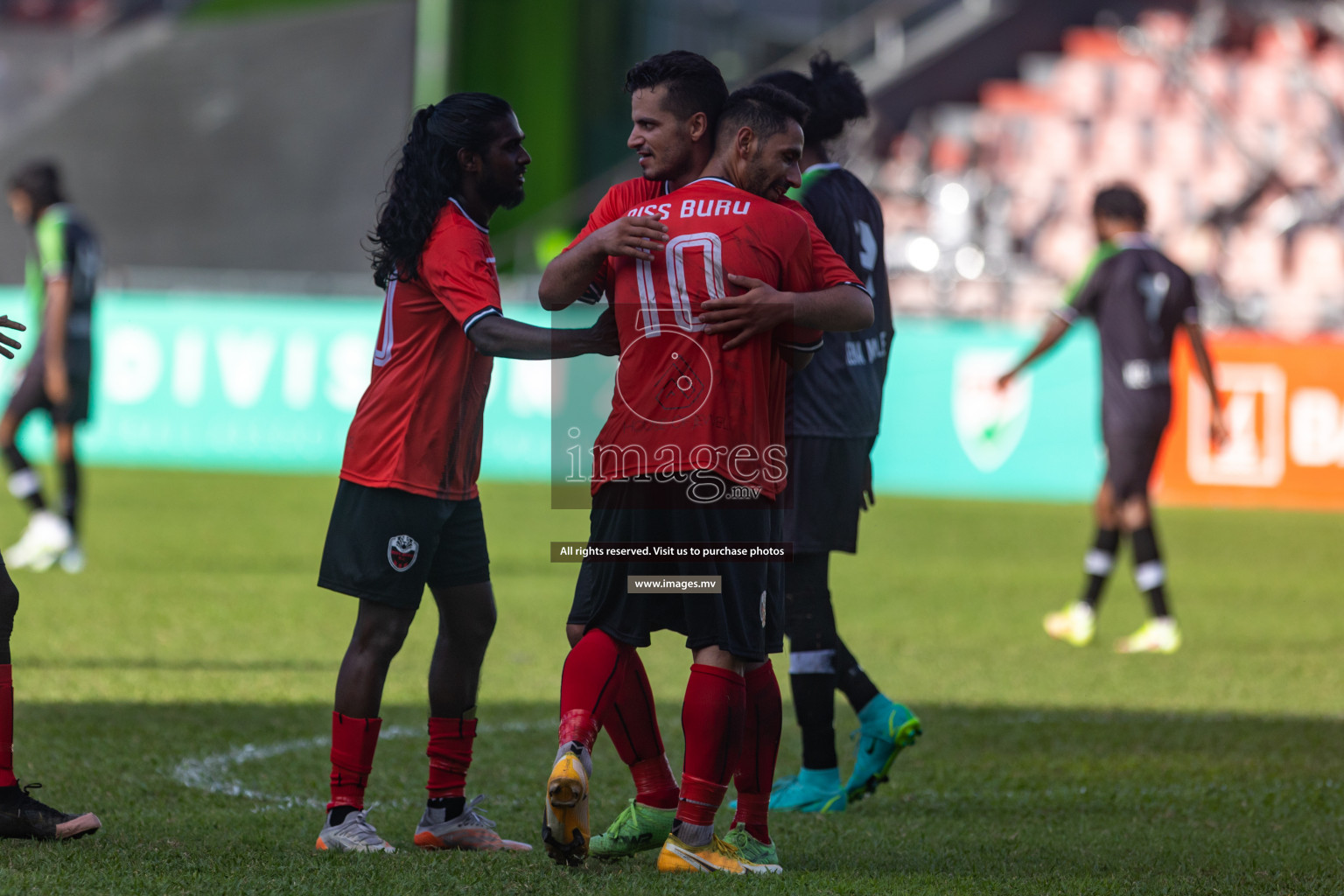 Biss Buru Sports vs JJ Sports Club  in 2nd Division 2022 on 14th July 2022, held in National Football Stadium, Male', Maldives Photos: Hassan Simah / Images.mv