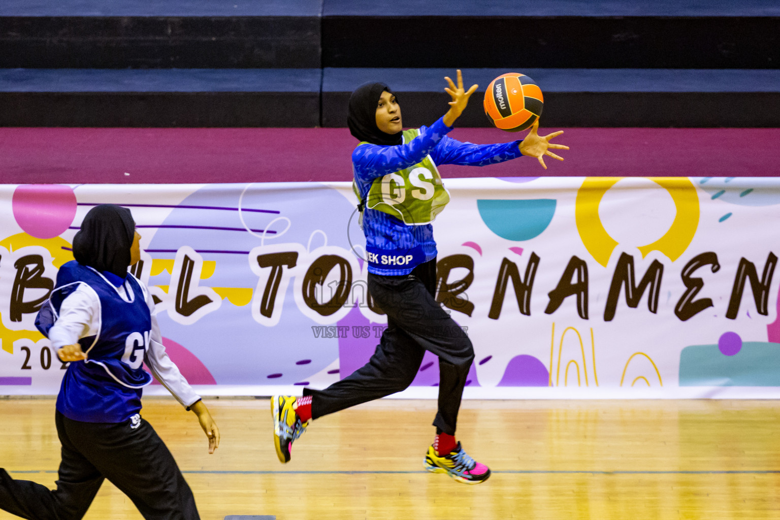 Day 6 of 25th Inter-School Netball Tournament was held in Social Center at Male', Maldives on Thursday, 15th August 2024. Photos: Nausham Waheed / images.mv