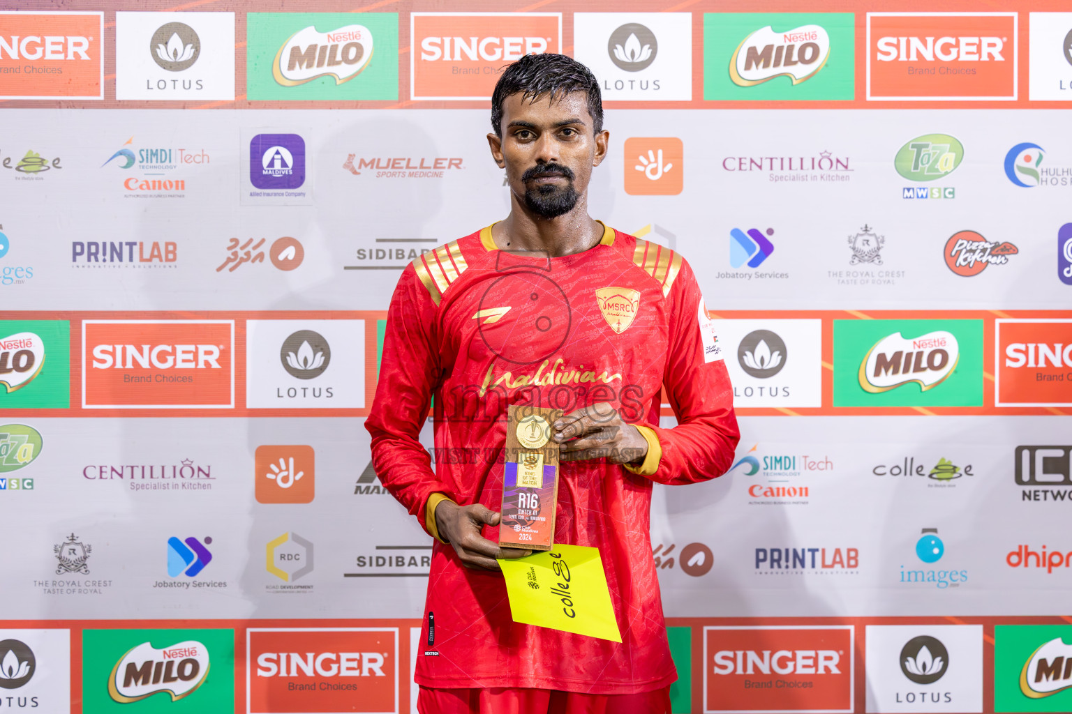 FSM vs Maldivian in Round of 16 of Club Maldives Cup 2024 held in Rehendi Futsal Ground, Hulhumale', Maldives on Monday, 7th October 2024. Photos: Ismail Thoriq / images.mv