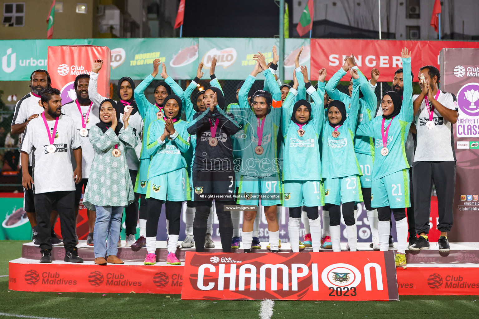 lub WAMCO vs MACL in Final of Eighteen Thirty 2023 held in Hulhumale, Maldives, on Wednesday, 23rd August 2023. Photos: Nausham Waheed / images.mv