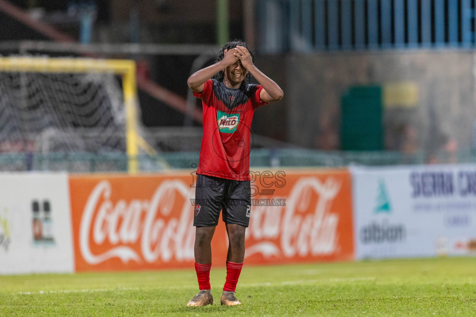 Super United Sports vs TC Sports Club in the Final of Under 19 Youth Championship 2024 was held at National Stadium in Male', Maldives on Monday, 1st July 2024. Photos: Ismail Thoriq  / images.mv